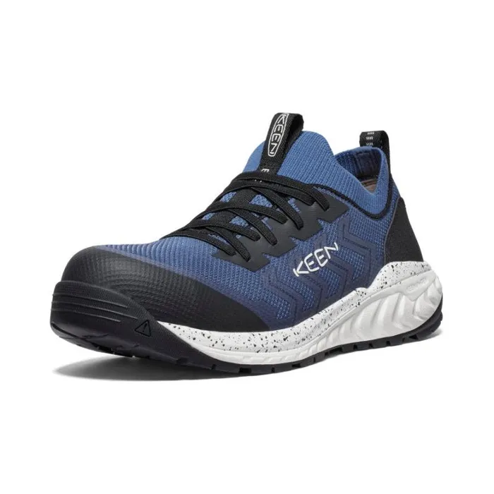 Men KEEN Shoes Arvada Shift ESD CarbonFiber Toe Vintage IndigoBlack Work Slipon Men KEEN Shoes Arvada Shift ESD CarbonFiber Toe Vintage IndigoBlack Work Slipon