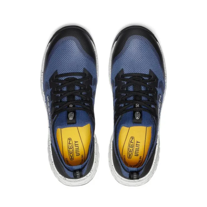 Men KEEN Shoes Arvada Shift ESD CarbonFiber Toe Vintage IndigoBlack Work Slipon Men KEEN Shoes Arvada Shift ESD CarbonFiber Toe Vintage IndigoBlack Work Slipon