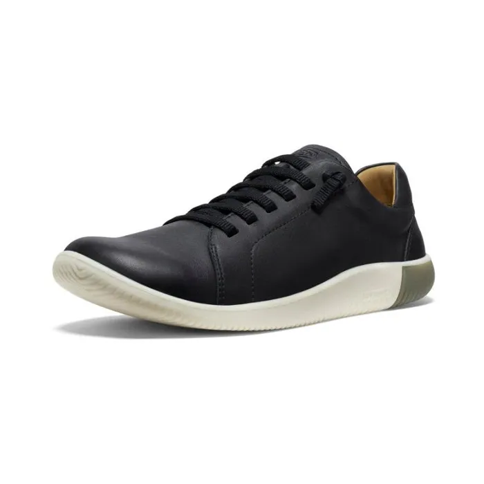 Men KEEN Shoes Black Leather Sneakers 8211 KNX Lace Men KEEN Shoes Black Leather Sneakers 8211 KNX Lace