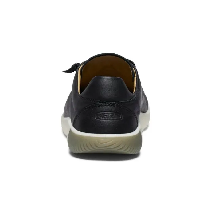 Men KEEN Shoes Black Leather Sneakers 8211 KNX Lace Men KEEN Shoes Black Leather Sneakers 8211 KNX Lace