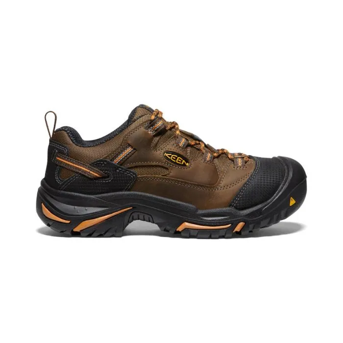 Men KEEN Shoes Braddock Low Work Boots 8211 Waterproof and Soft Toe Boots