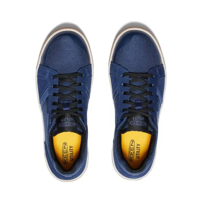 Men KEEN Shoes Kenton CarbonFiber Toe Naval AcademyGum Leather Work Sneaker Men KEEN Shoes Kenton CarbonFiber Toe Naval AcademyGum Leather Work Sneaker