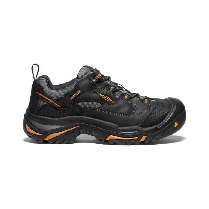 Men KEEN Shoes Steel Toe Work Shoes 8211 Braddock Low