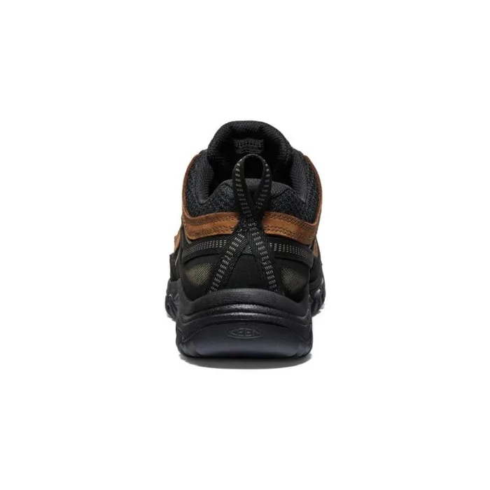 Men KEEN Shoes Targhee IV Vent BisonGolden Yellow Leather Hiking Shoe Men KEEN Shoes Targhee IV Vent BisonGolden Yellow Leather Hiking Shoe