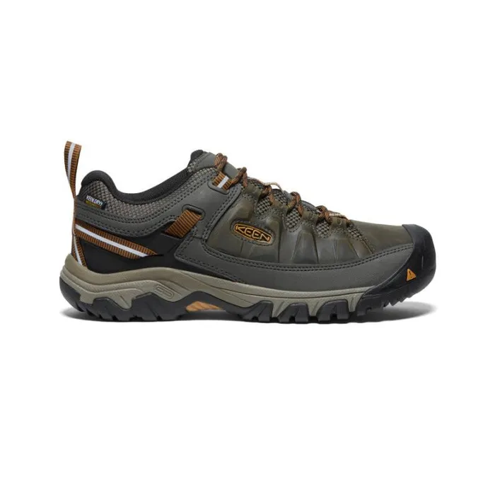 Men KEEN Shoes Waterproof Olive Hiking Shoes 8211 Targhee III WP