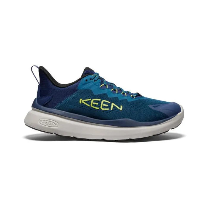 Men KEEN Shoes Wk450 Legion BlueEvening Primrose Walking Shoe