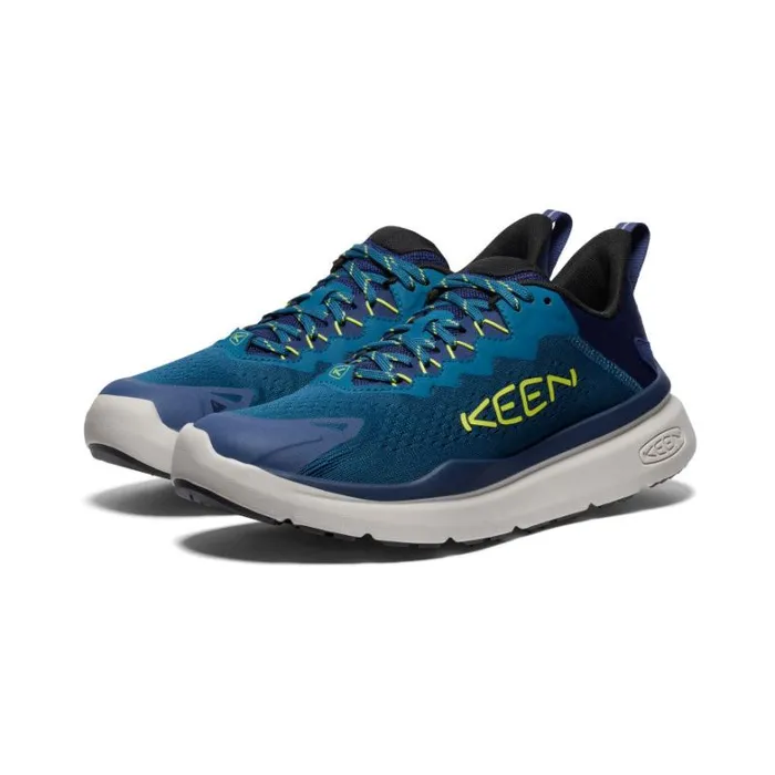 Men KEEN Shoes Wk450 Legion BlueEvening Primrose Walking Shoe Men KEEN Shoes Wk450 Legion BlueEvening Primrose Walking Shoe