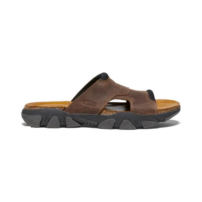 Men KEEN SlipOns Brown Open Toe Slide Sandals 8211 Daytona II