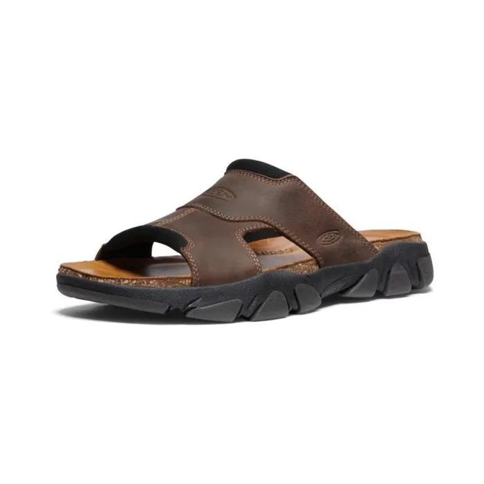 Men KEEN SlipOns Brown Open Toe Slide Sandals 8211 Daytona II Men KEEN SlipOns Brown Open Toe Slide Sandals 8211 Daytona II