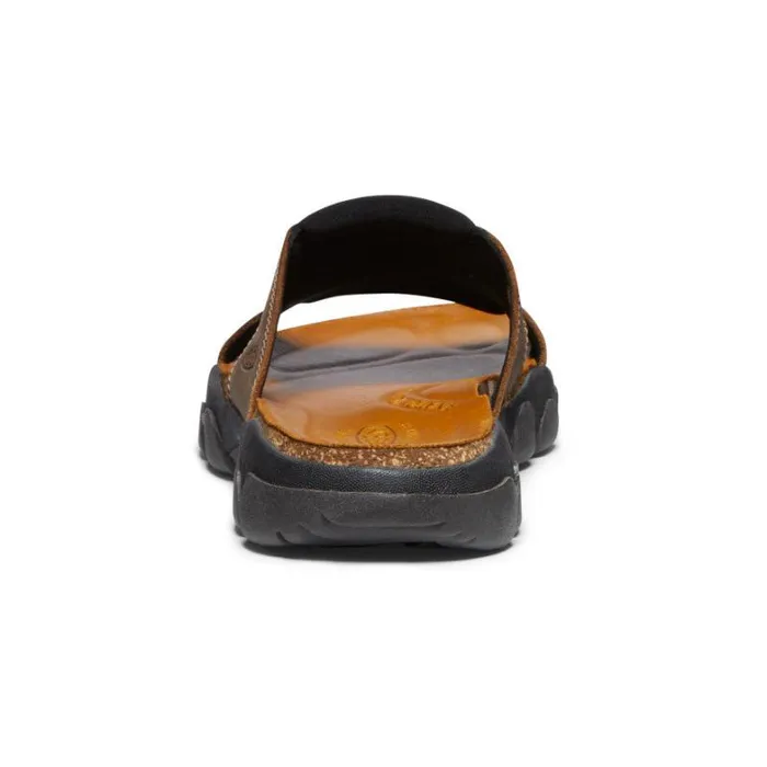 Men KEEN SlipOns Brown Open Toe Slide Sandals 8211 Daytona II Men KEEN SlipOns Brown Open Toe Slide Sandals 8211 Daytona II