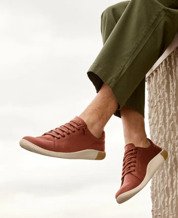 Men KEEN SlipOns KNX Lace Tortoise ShellPlaza Taupe Leather Shoe Men KEEN SlipOns KNX Lace Tortoise ShellPlaza Taupe Leather Shoe