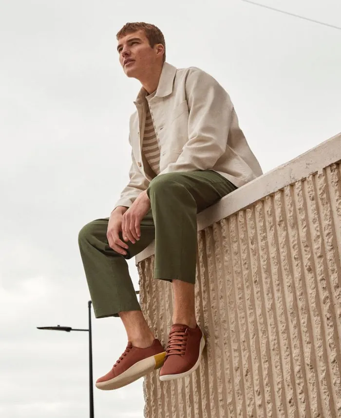 Men KEEN SlipOns KNX Lace Tortoise ShellPlaza Taupe Leather Shoe Men KEEN SlipOns KNX Lace Tortoise ShellPlaza Taupe Leather Shoe