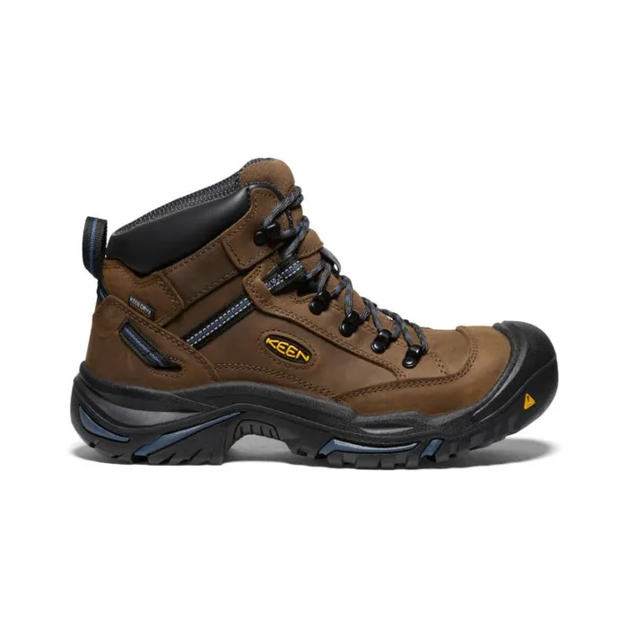 Men KEEN Work Boots and Shoes Braddock Mid AL Work Boots 8211 Waterproof Steel Toe Boots
