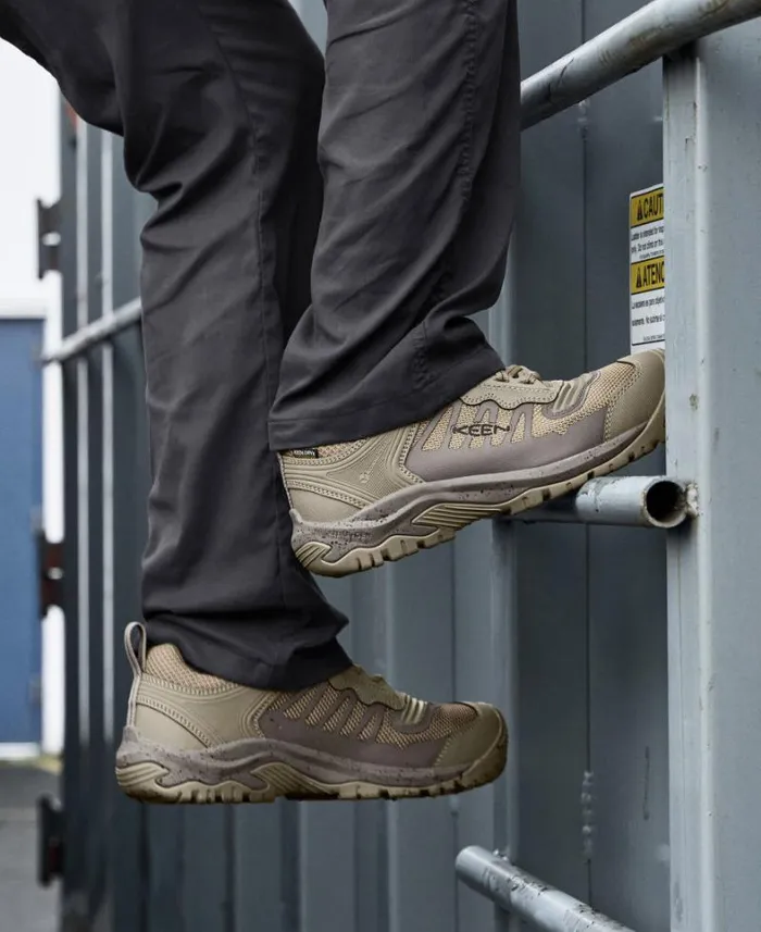 Men KEEN Work Boots and Shoes Brown Work Sneakers 8211 Reno KBF WP Men KEEN Work Boots and Shoes Brown Work Sneakers 8211 Reno KBF WP