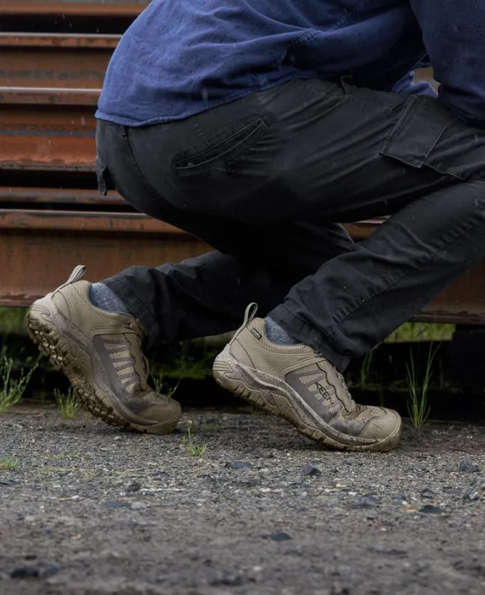 Men KEEN Work Boots and Shoes Brown Work Sneakers 8211 Reno KBF WP Men KEEN Work Boots and Shoes Brown Work Sneakers 8211 Reno KBF WP