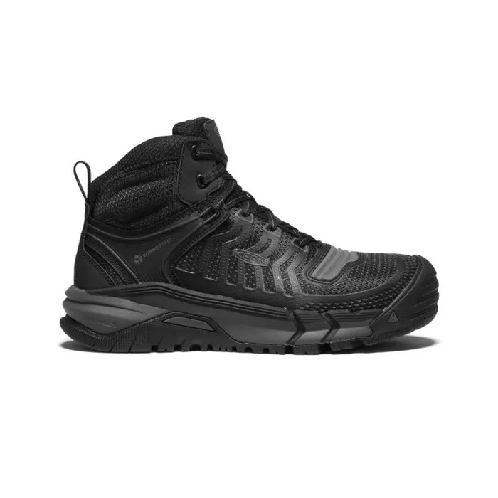 Men KEEN Work Boots and Shoes CarbonFiber Toe Work Sneakers 8211 Kansas City Mid