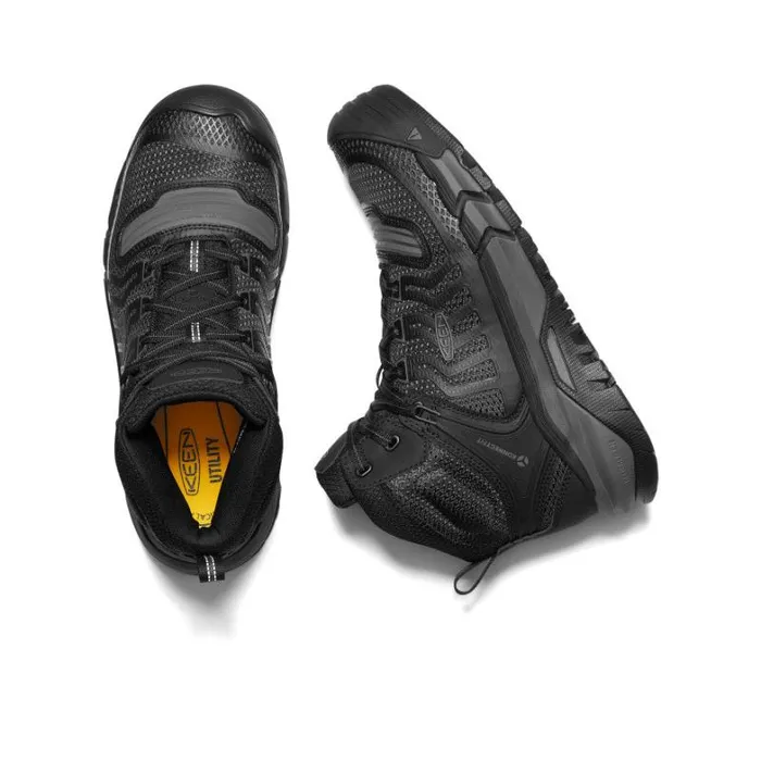 Men KEEN Work Boots and Shoes CarbonFiber Toe Work Sneakers 8211 Kansas City Mid Men KEEN Work Boots and Shoes CarbonFiber Toe Work Sneakers 8211 Kansas City Mid