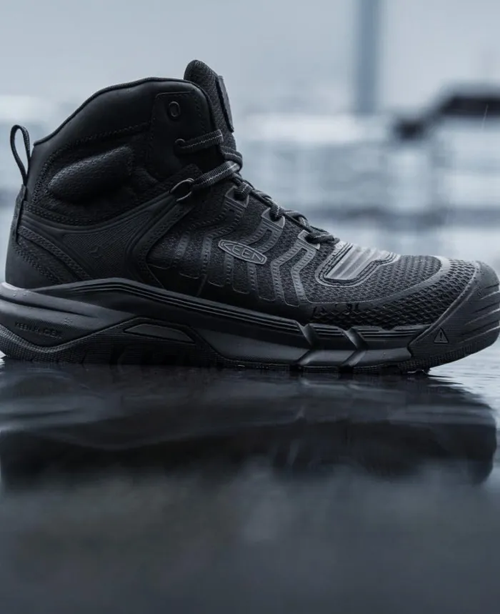 Men KEEN Work Boots and Shoes CarbonFiber Toe Work Sneakers 8211 Kansas City Mid Men KEEN Work Boots and Shoes CarbonFiber Toe Work Sneakers 8211 Kansas City Mid