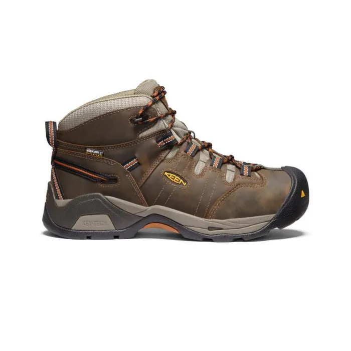 Men KEEN Work Boots and Shoes Detroit XT Mid Soft Toe Work Boots