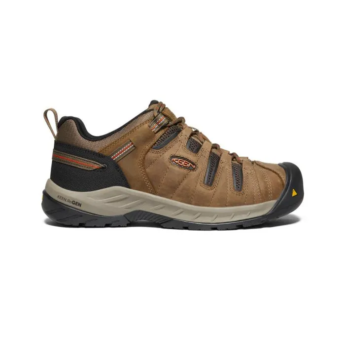 Men KEEN Work Boots and Shoes Flint II Steel Toe Work Shoe