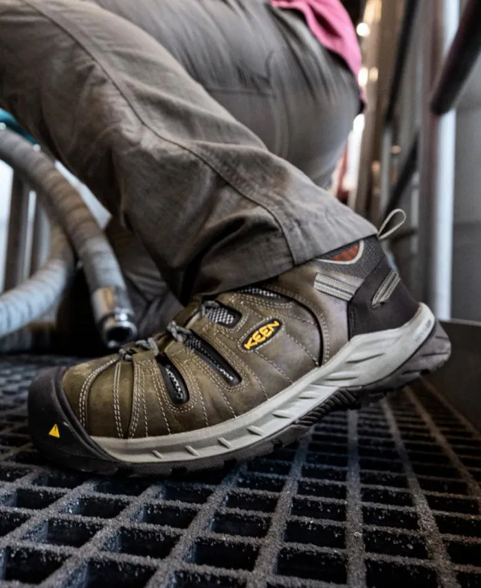 Men KEEN Work Boots and Shoes Flint II Steel Toe Work Shoe Men KEEN Work Boots and Shoes Flint II Steel Toe Work Shoe