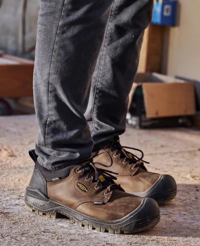 Men KEEN Work Boots and Shoes Independence Oxford Waterproof CarbonFiber Toe Work Shoe Men KEEN Work Boots and Shoes Independence Oxford Waterproof CarbonFiber Toe Work Shoe