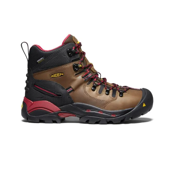 Men KEEN Work Boots and Shoes Pittsburgh 6quot Boot Steel Toe