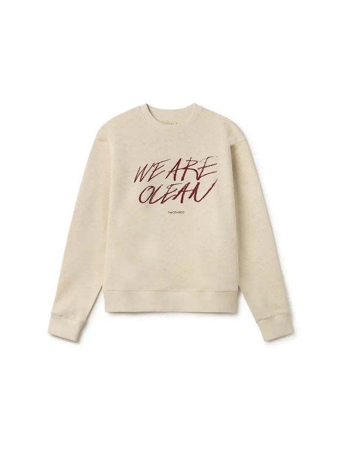Men Kendec 8211 Beige Melange TWOTHIRDS Sweatshirts
