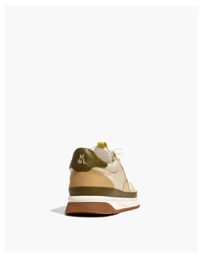 Men Kickoff Trainer Sneakers In Leather And Ripstop Nylon Nutria Multi Madewell Sneakers Men Kickoff Trainer Sneakers In Leather And Ripstop Nylon Nutria Multi Madewell Sneakers
