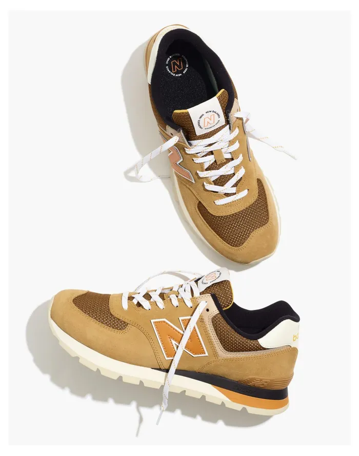 Men New Balance Suede 574 Sneakers In Gold Moss And Black Workwera Madewell Sneakers Men New Balance Suede 574 Sneakers In Gold Moss And Black Workwera Madewell Sneakers