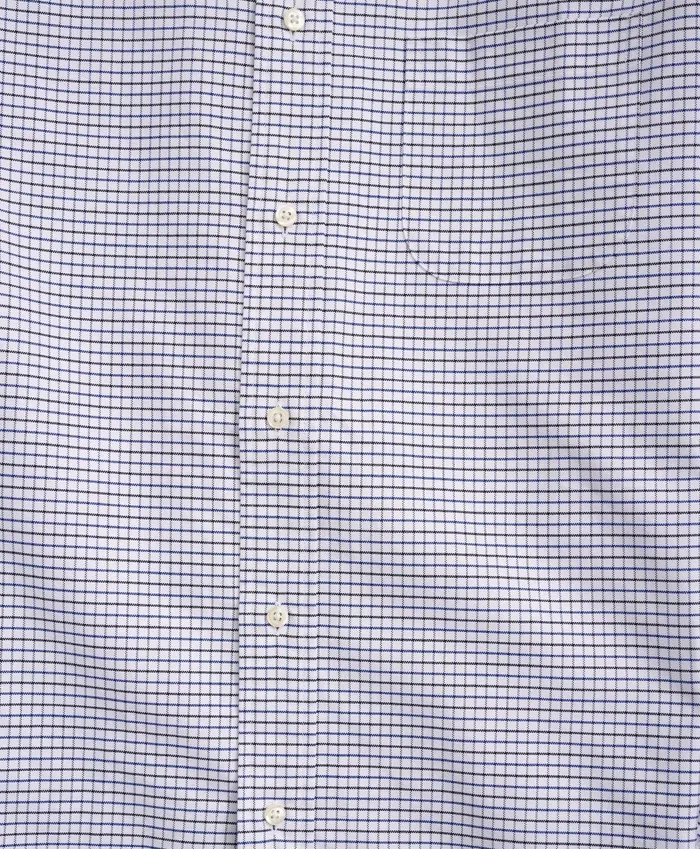Men Original Polo ButtonDown Oxford Tattersall Bluenavy Brooks Brothers Sport Shirts
