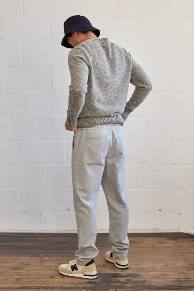 Men Pants Men 8211 Lagarto 8211 Grey Melange TWOTHIRDS Pants
