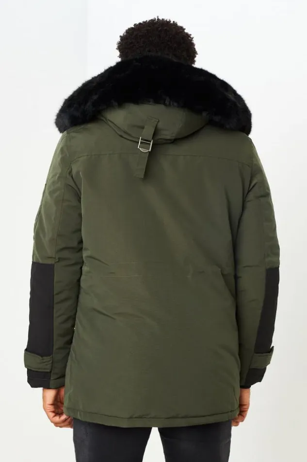 Men Parka Kaki Capuche Avec Fourrure Noire Khaki Brentiny Paris Parkas And Down Jackets Men Parka Kaki Capuche Avec Fourrure Noire Khaki Brentiny Paris Parkas And Down Jackets