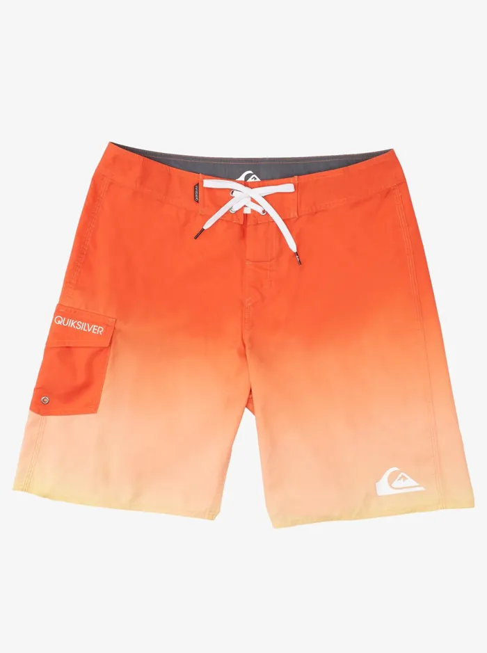 Men Quiksilver Boardshorts Everyday 20034 Boardshorts Orange Pop A Everyday Fade
