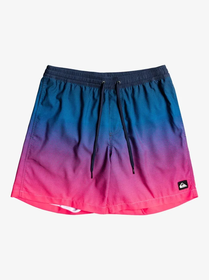 Men Quiksilver Boardshorts Everyday Pop Fade 14034 Volleys Pop Fade 8211 Navy Blazer