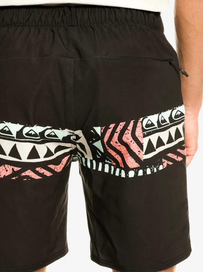 Men Quiksilver Boardshorts Omni Stretch 17034 Training Shorts Black Men Quiksilver Boardshorts Omni Stretch 17034 Training Shorts Black