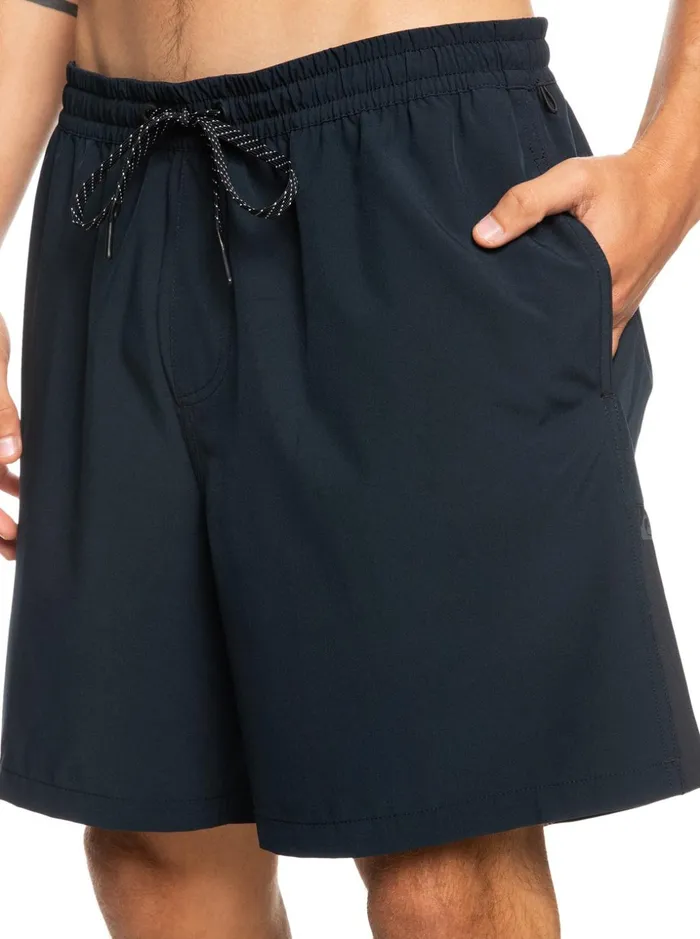 Men Quiksilver Boardshorts Omni Stretch 17034 Volleys Black Men Quiksilver Boardshorts Omni Stretch 17034 Volleys Black