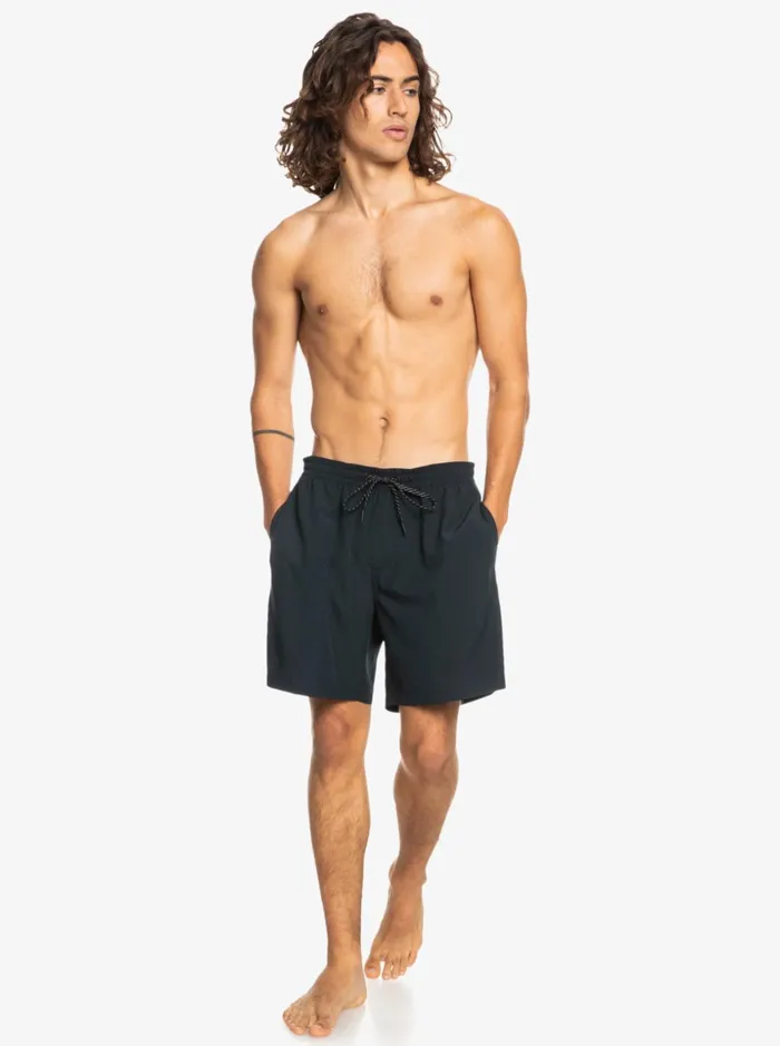 Men Quiksilver Boardshorts Omni Stretch 17034 Volleys Black Men Quiksilver Boardshorts Omni Stretch 17034 Volleys Black