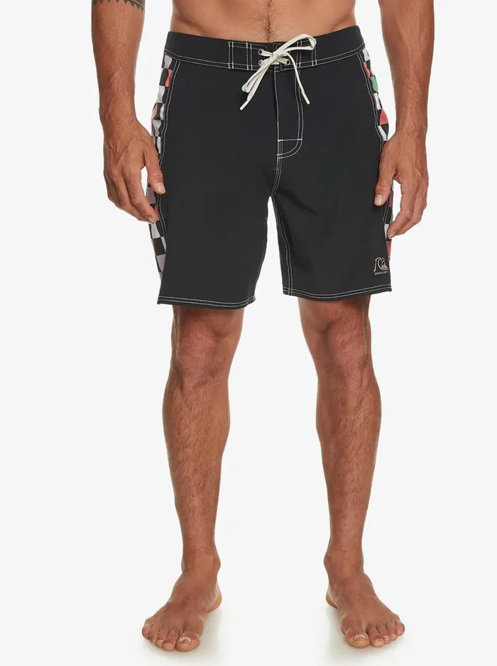 Men Quiksilver Boardshorts Original Arch 18034 Boardshorts Black Men Quiksilver Boardshorts Original Arch 18034 Boardshorts Black