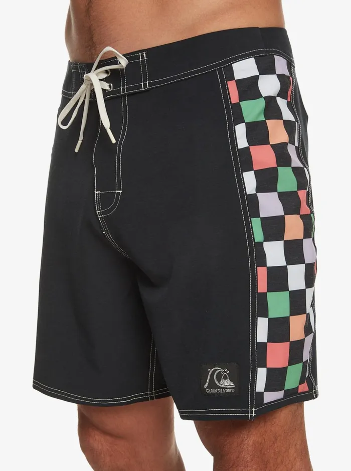 Men Quiksilver Boardshorts Original Arch 18034 Boardshorts Black Men Quiksilver Boardshorts Original Arch 18034 Boardshorts Black
