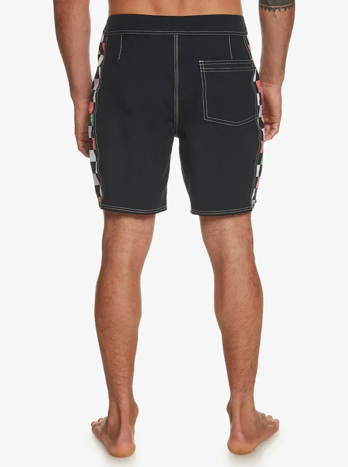 Men Quiksilver Boardshorts Original Arch 18034 Boardshorts Black Men Quiksilver Boardshorts Original Arch 18034 Boardshorts Black