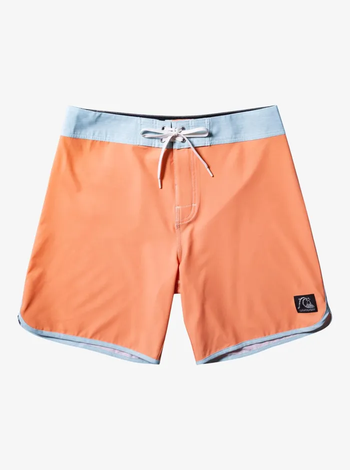 Men Quiksilver Boardshorts Original Scallop 18034 Boardshorts Copper Tan