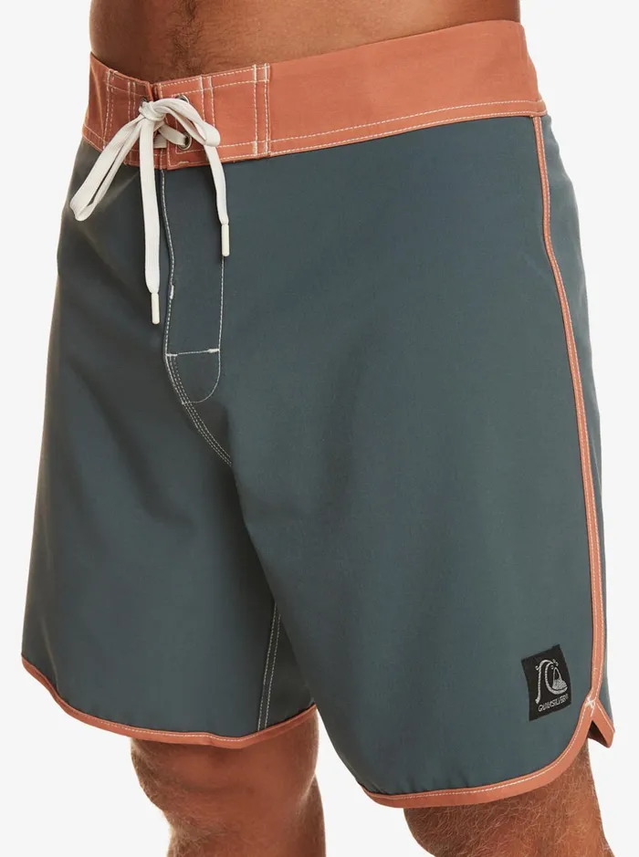 Men Quiksilver Boardshorts Original Scallop 18034 Boardshorts Dark Slate Men Quiksilver Boardshorts Original Scallop 18034 Boardshorts Dark Slate
