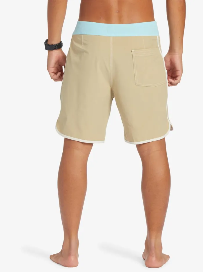 Men Quiksilver Boardshorts Original Scallop 18034 Boardshorts Olive Gray Men Quiksilver Boardshorts Original Scallop 18034 Boardshorts Olive Gray