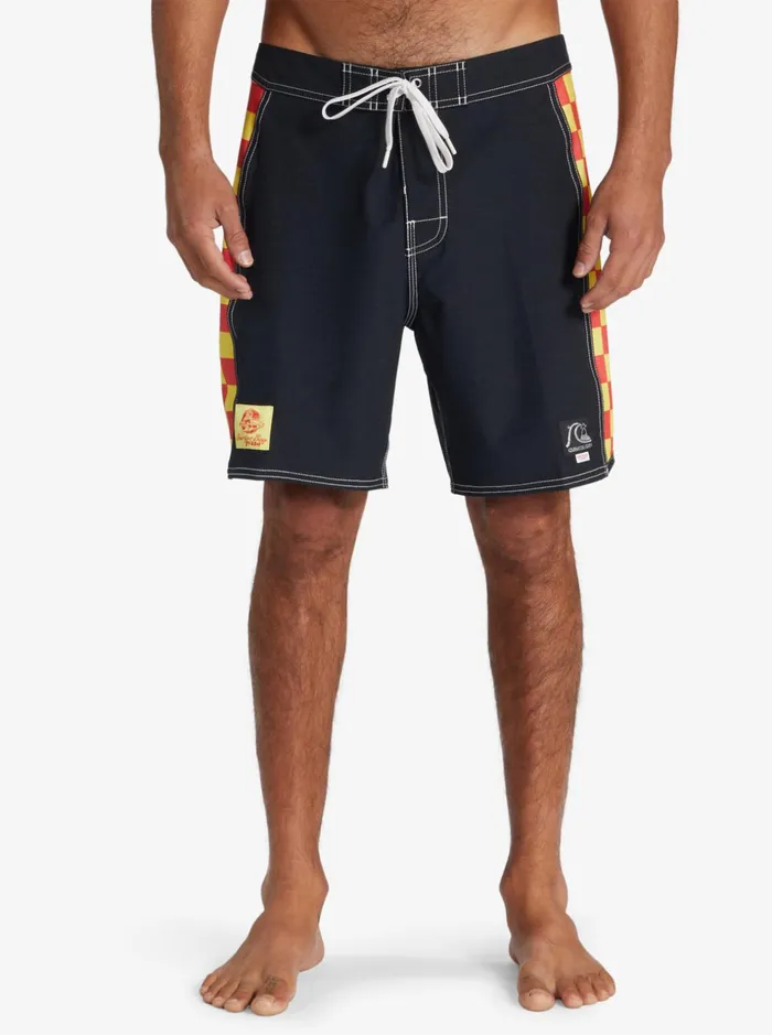 Men Quiksilver Boardshorts Quiksilver X Stranger Things Original Arch Surfer 18034 Boardshorts Black Men Quiksilver Boardshorts Quiksilver X Stranger Things Original Arch Surfer 18034 Boardshorts Black