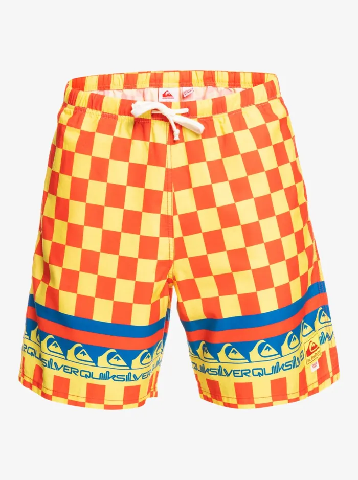 Men Quiksilver Boardshorts Quiksilver X Stranger Things The Echo Beach Elastic Waist Lemon Zest Men Quiksilver Boardshorts Quiksilver X Stranger Things The Echo Beach Elastic Waist Lemon Zest
