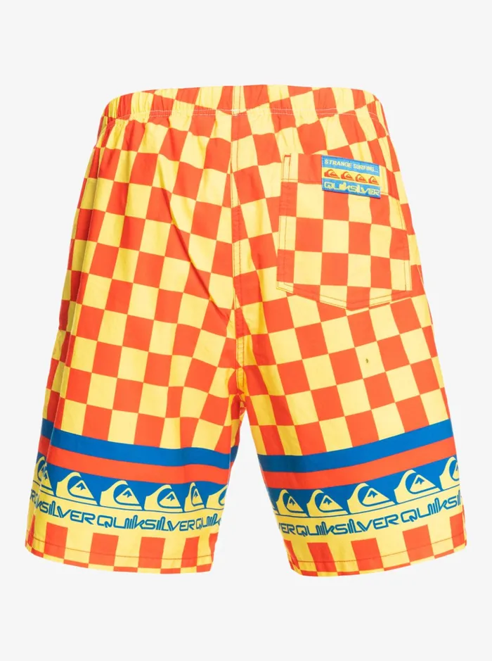 Men Quiksilver Boardshorts Quiksilver X Stranger Things The Echo Beach Elastic Waist Lemon Zest Men Quiksilver Boardshorts Quiksilver X Stranger Things The Echo Beach Elastic Waist Lemon Zest
