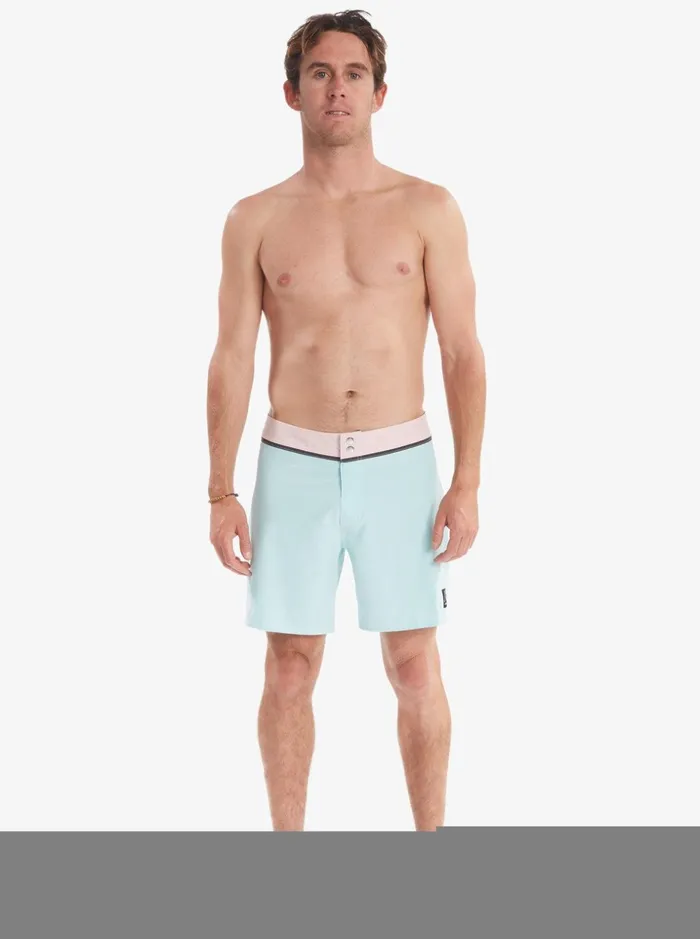 Men Quiksilver Boardshorts Solid Snap 17034 Recycled Boardshorts Blue Tint Men Quiksilver Boardshorts Solid Snap 17034 Recycled Boardshorts Blue Tint