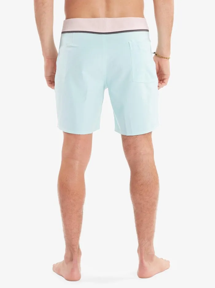 Men Quiksilver Boardshorts Solid Snap 17034 Recycled Boardshorts Blue Tint Men Quiksilver Boardshorts Solid Snap 17034 Recycled Boardshorts Blue Tint