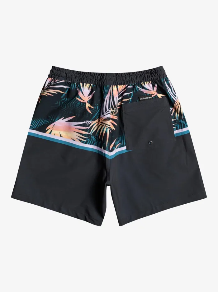 Men Quiksilver Boardshorts Surfsilk Division 17034 Volleys Black Men Quiksilver Boardshorts Surfsilk Division 17034 Volleys Black